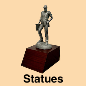 Statues recongnition awards achievement mementoes for employees